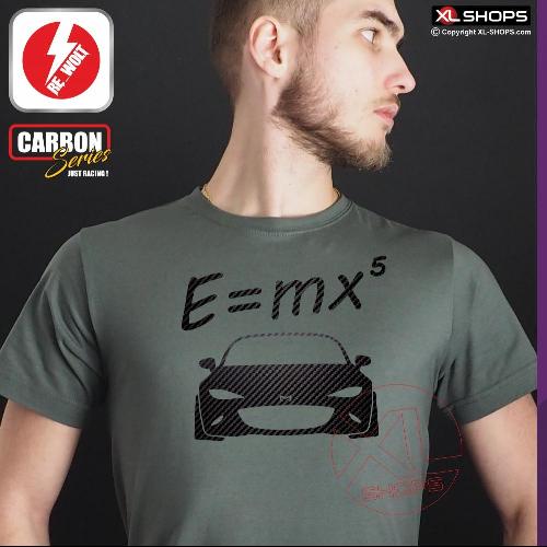 E = MX5 ND Men tshirt diesel grey / carbon M-JUJIRO MAZDA