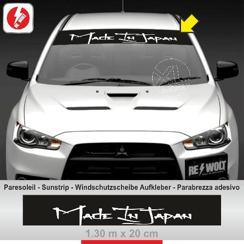 MADE IN JAPAN Windshiel decal  RE_WOLT