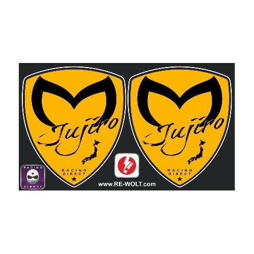 MAZDA M-Jujiro yellow sticker decal Mazda